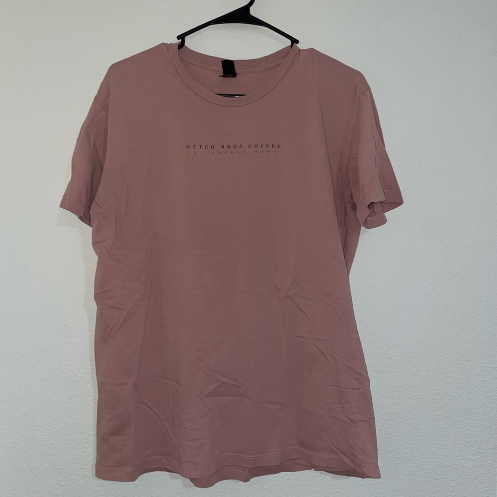 dutch bros shirt! mens sizing